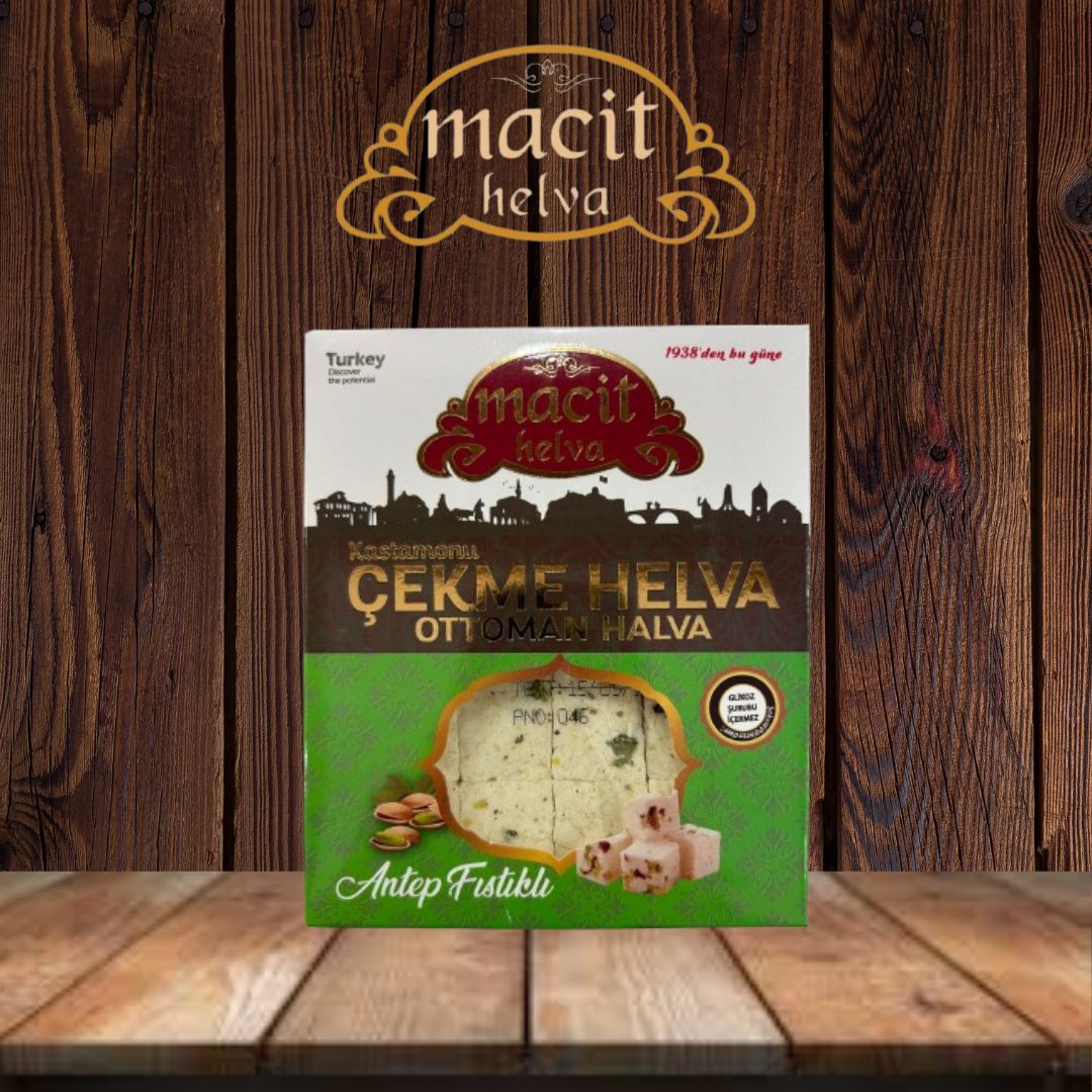 Fıstıklı Çekme Helva 100 Gr (Vakumlu)