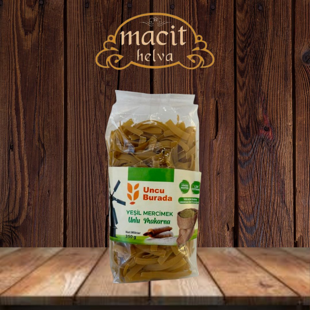 Yeşil Mercimek Unlu Erişte 350 Gr